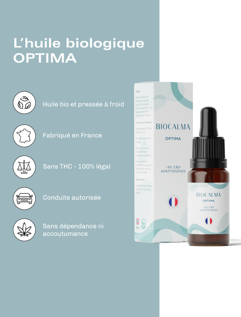 Huile CBD Optima - 10 %