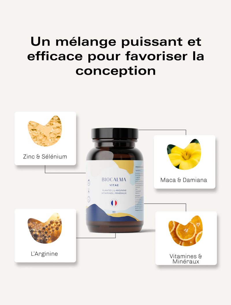 Complément alimentaire libido et vitalité - Vitae