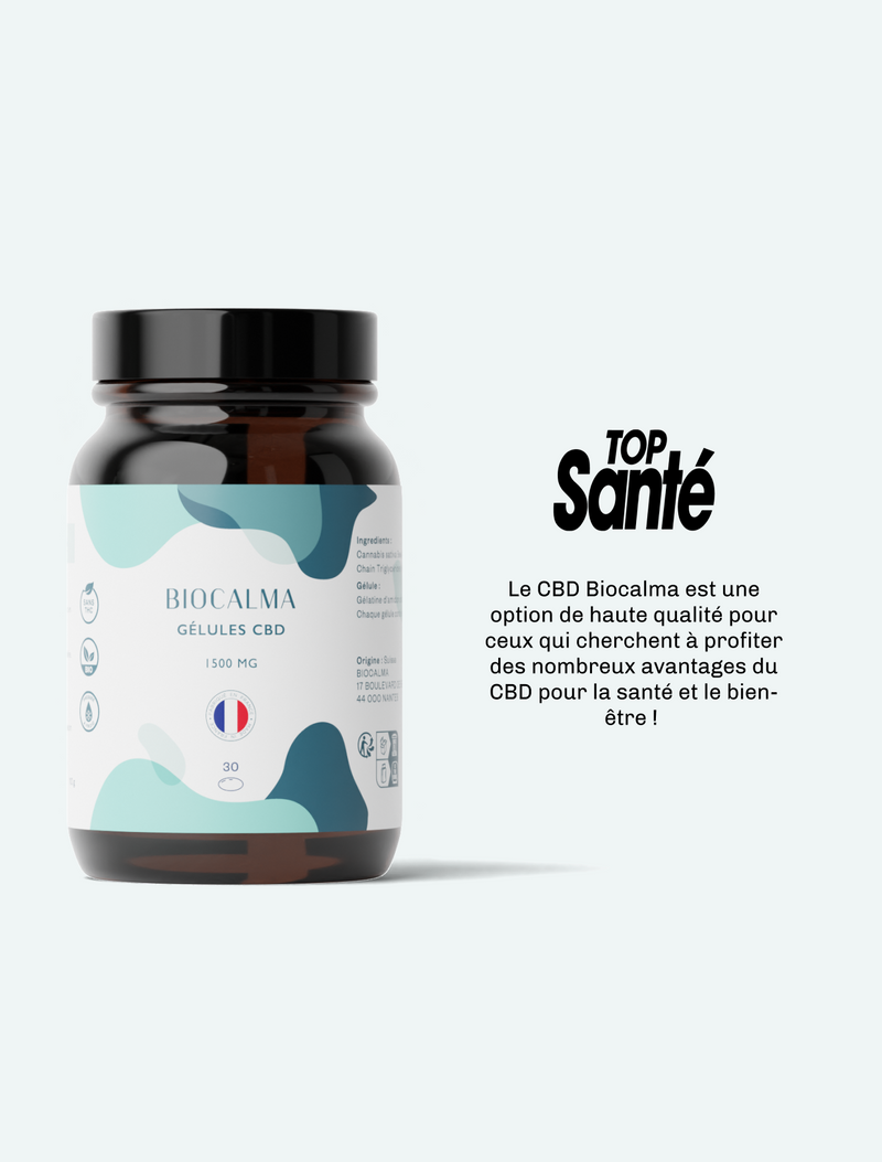 Gélules CBD Bio 50mg