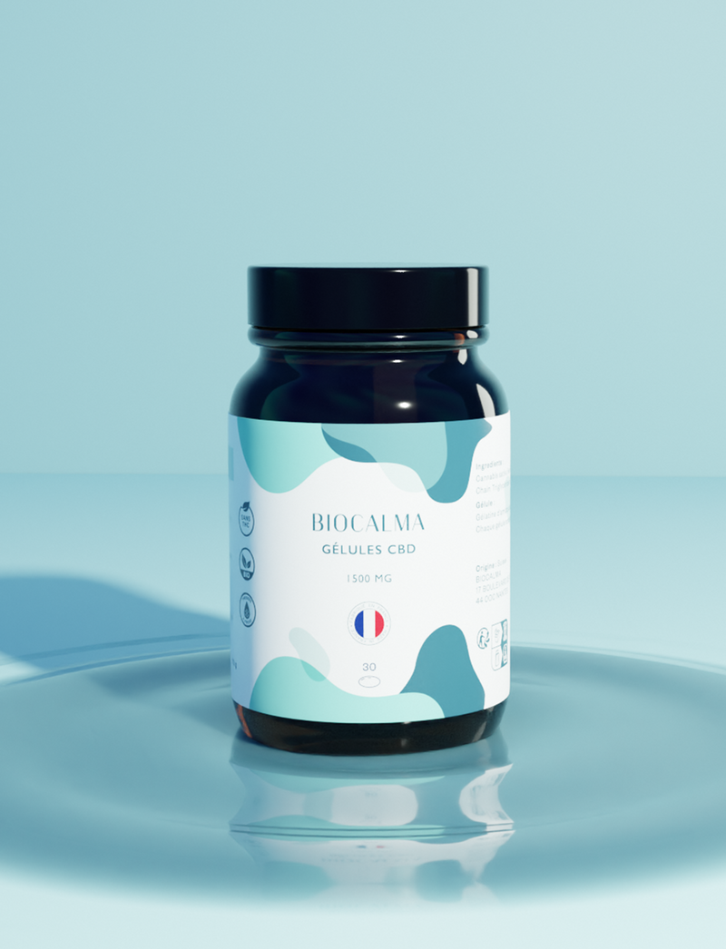 Gélules CBD Bio 50mg