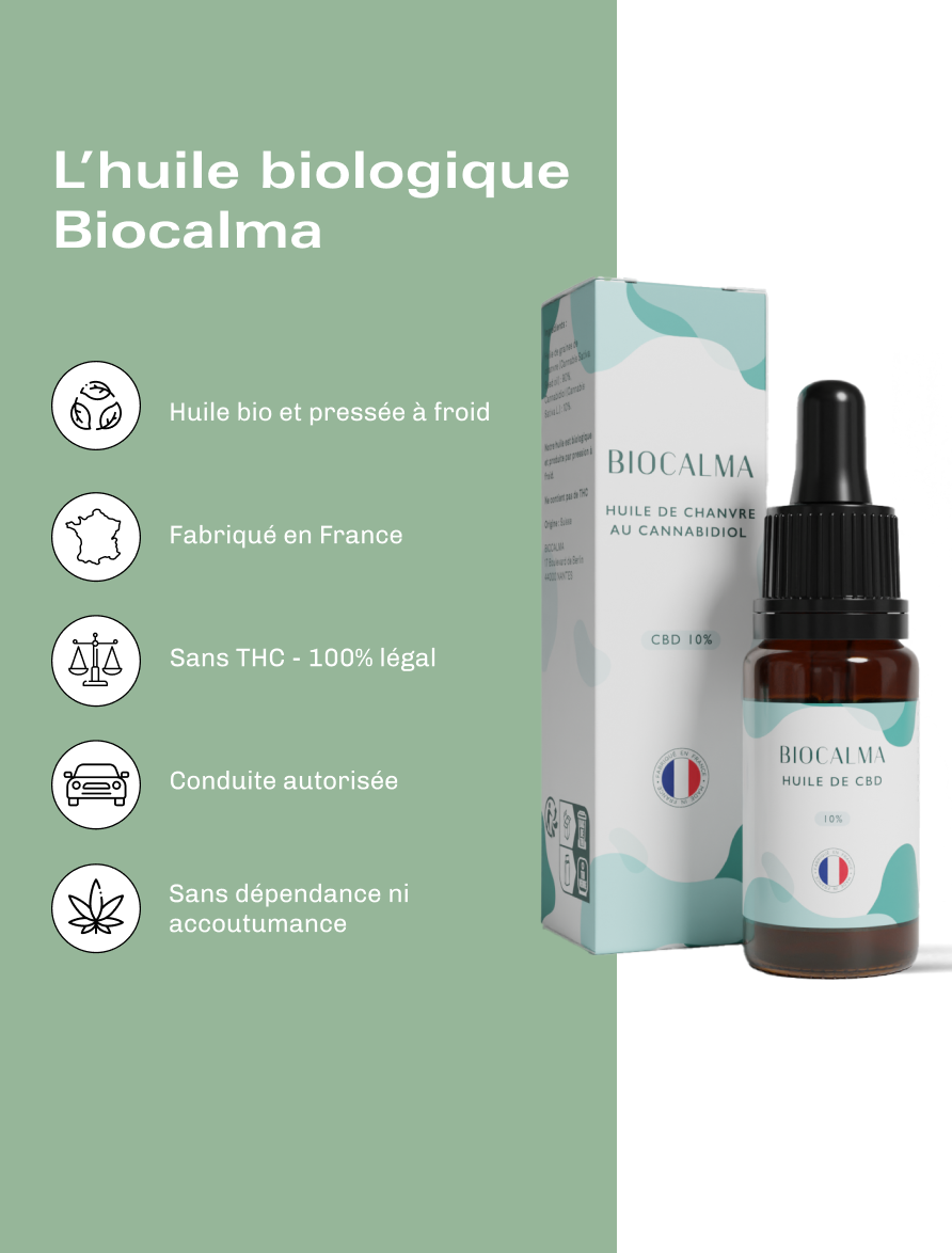 Huile CBD Bio 10%