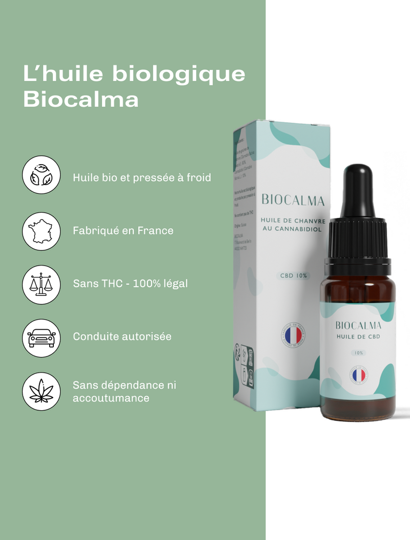 Huile CBD Bio 10%