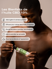 Huile CBD Bio 10%