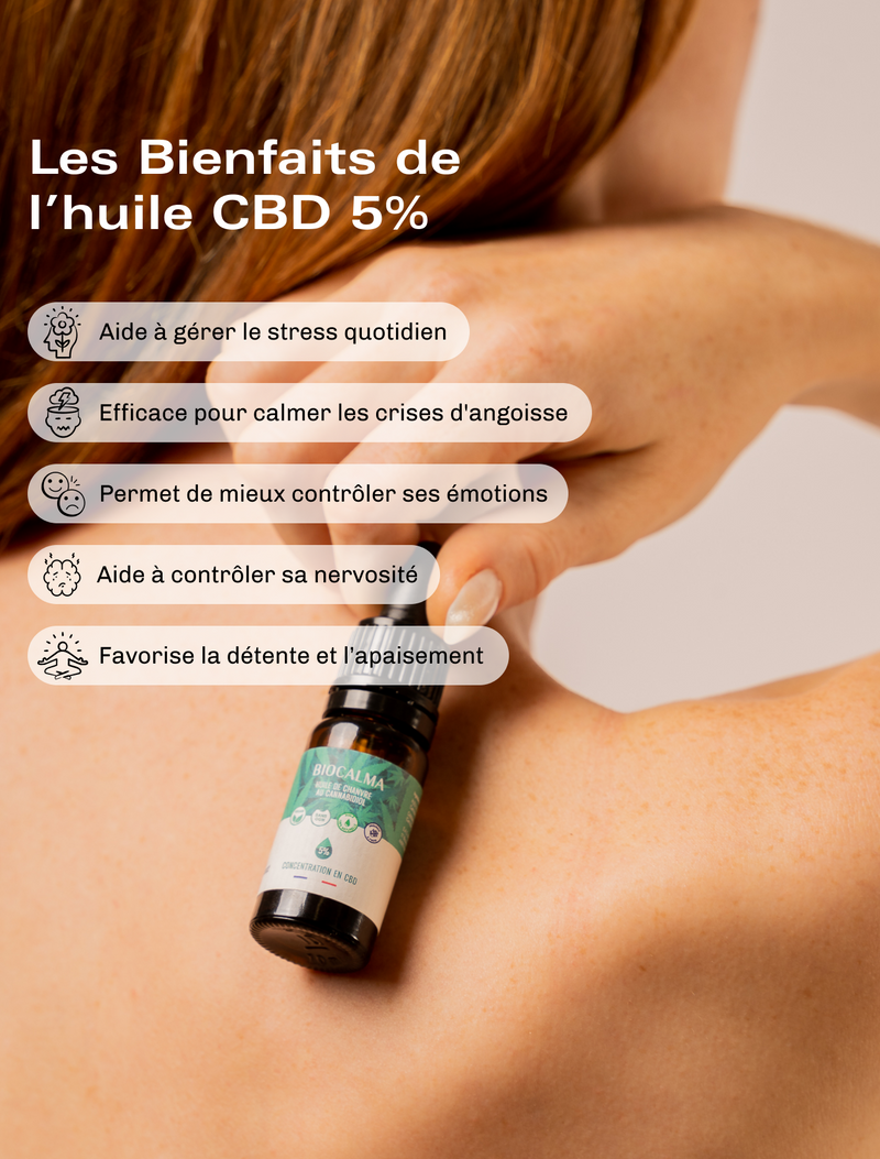 Huile CBD Bio 5%