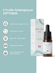 Huile CBD éjaculation Optima - 10 %