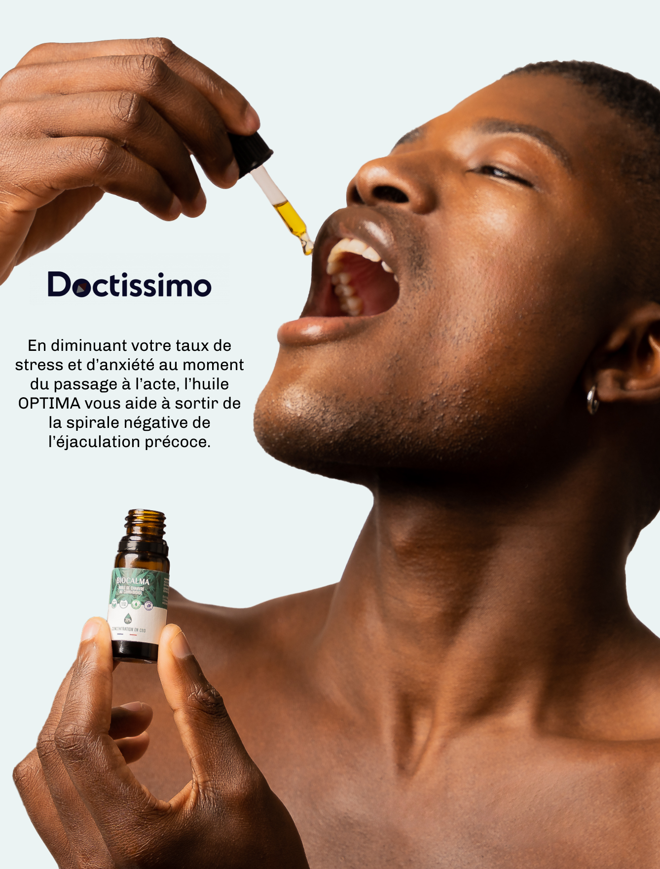 Huile CBD éjaculation Optima - 10 %