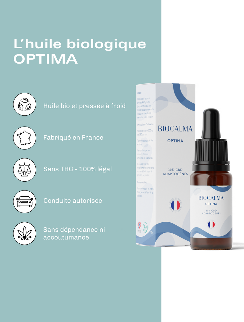 Huile CBD Optima - 30 %