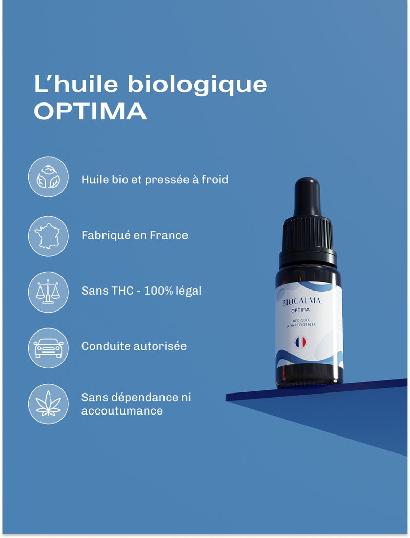 Huile CBD Optima - 30 %