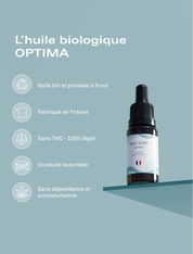 Huile CBD Optima - 10 %